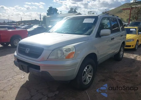 2004 Honda Pilot Ex-L z USA, uszkodzony, nr VIN 2HKYF18594H581689